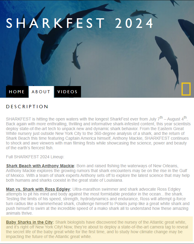 @NatGeo  has announced their 2024 #SharkFEST lineup 📷📷📷
It was a huge honor getting to work with such a prestigious organization for the 2nd year in a row! @DJIGlobal