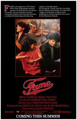 The musical drama 'Fame' debuted in theatres today (US) in 1980. The movie won two Academy Awards for Best Original Song ('Fame') and Best Original Score. #80s #80smovies #1980s