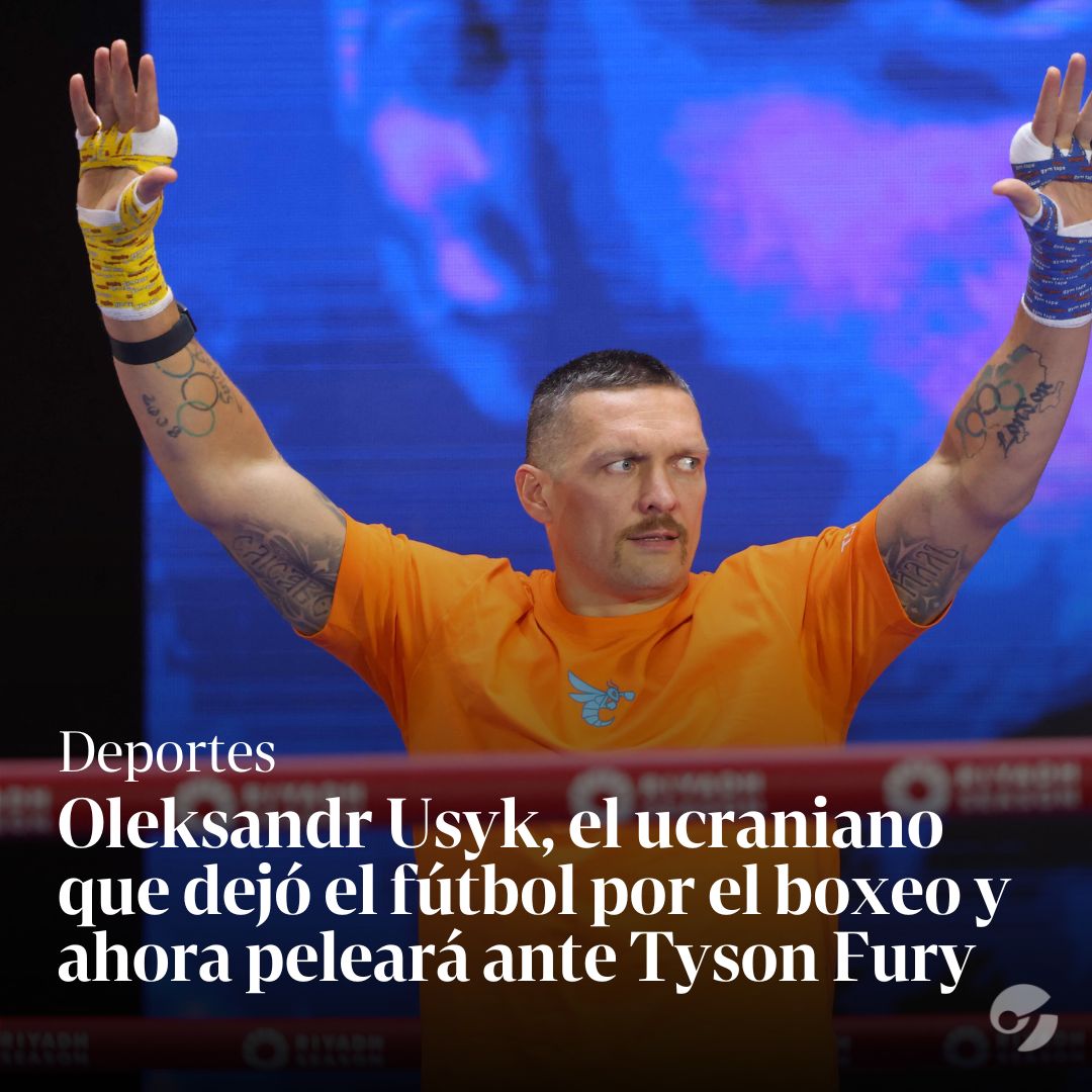 Es el actual campeón pesado de la Asociación Mundial de Boxeo (AMB), la Federación Internacional de Boxeo (FIB) y la Organización Mundial de Boxeo (OMB). clar.in/3wscDgN