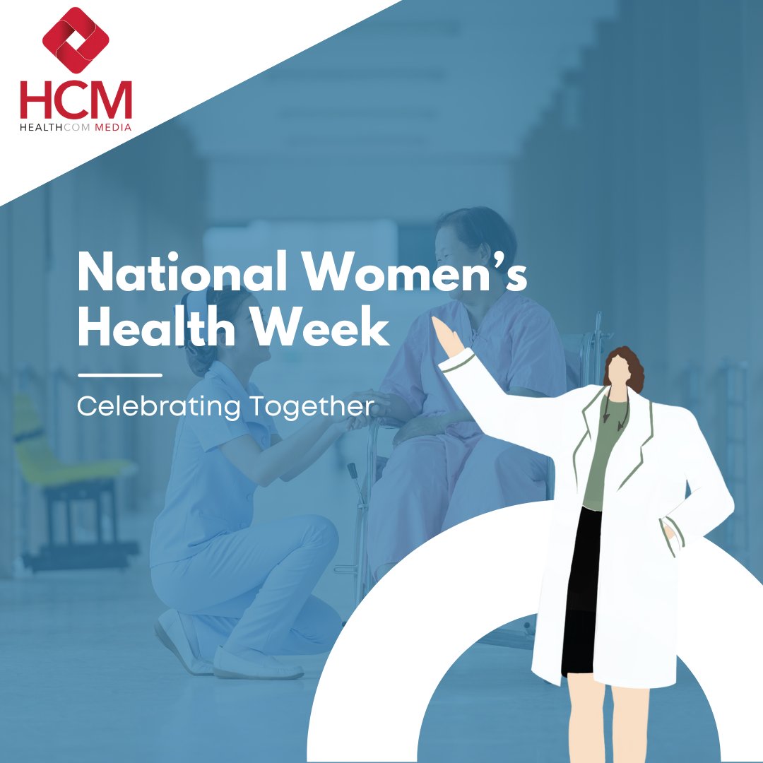 It's National Women’s Health Week! 🌸 Let's celebrate by prioritizing self-care, scheduling check-ups, and spreading awareness about women's health issues. Remember, taking care of yourself is empowering! #WomensHealthWeek