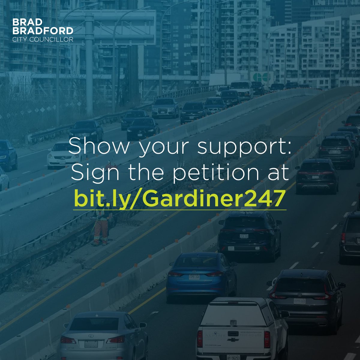 The Gardiner gridlock has to stop. Travel times on the Gardiner Expressway have doubled in recent weeks and this not only affects local businesses, but it compromises the quality of life of the million of Torontonians who commute daily. That is why I will be presenting a motion