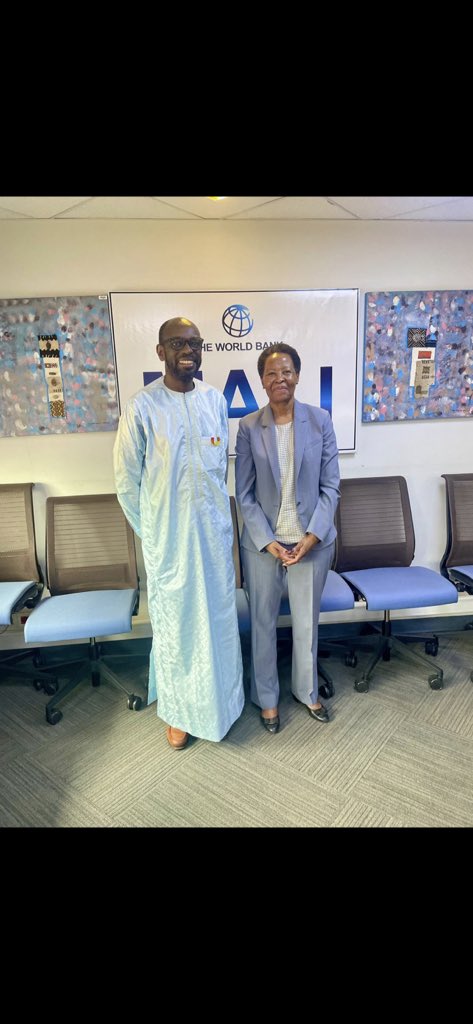 🗓️ Un grand plaisir d’avoir rencontré ce matin Clara Ana De Sousa au siège de le <a href="/Banquemondiale/">Banque mondiale</a> 🇲🇱 ➡️ Unis pour soutenir les déplacés, #réfugiés et #apatrides «#ChacunCompte