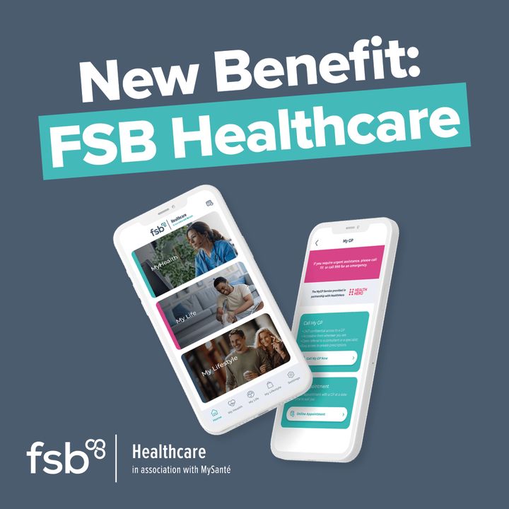 Introducing FSB Healthcare, in association with Santé Group 👋 Prioritise health and wellbeing as a small business, all in one app. Access physiotherapy, counselling, a 24/7 private GP, an Employee Assistance Programme and so much more. Find out more: go.fsb.org.uk/Healthcare