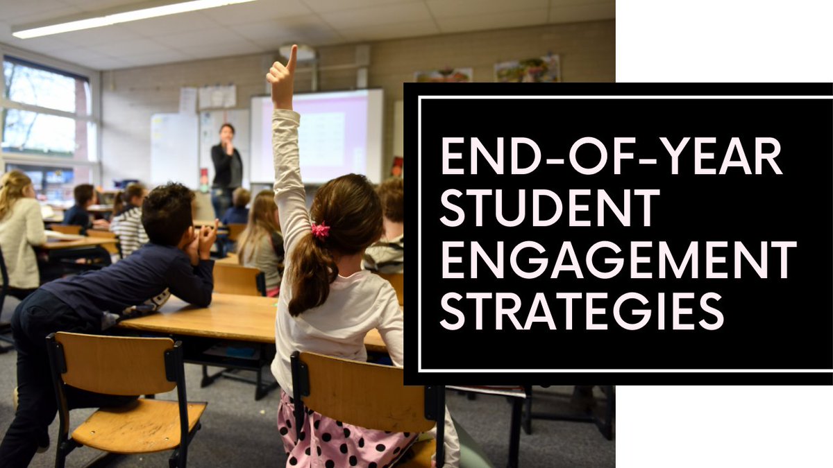 The end of the school year can be one of the most engaging times for your students. Here are strategies to keep your students engaged.

sbee.link/ujbr4kh7tp @diben
#eoy #teachertwitter #learning