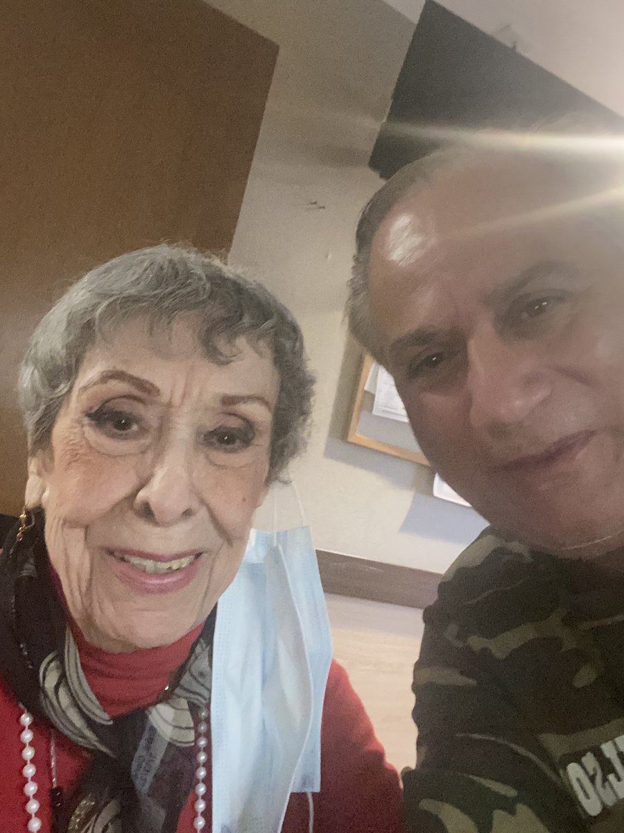 Puerto  Rican singer Gloria Mirabal and me...Gloria is a fantastic performer whom I met as a teenager and she guided me on the Myrta Silva Show on Channel 47, Pumarejo's Show also on Channel 47...Gloria means a lot to me  and to Puerto Rico!