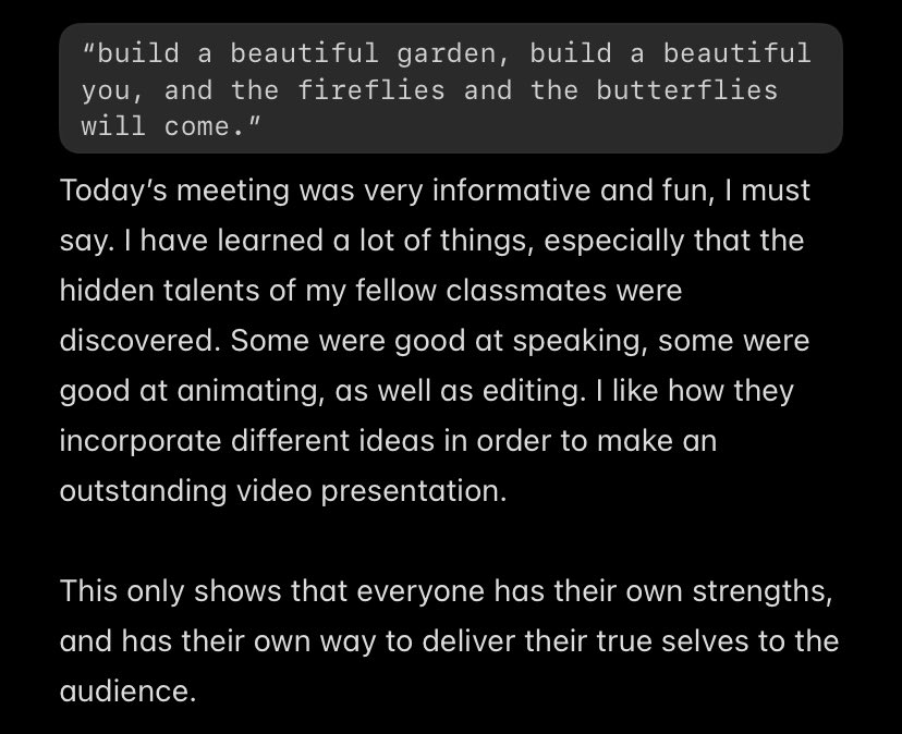 phprins's tweet photo. Pahila, Princess Hope M.
BS Arch 2A

Building Utilities (AR 245) 
Recitation No. 19

#BSArch2A https://t.co/KgAzNqohzP
