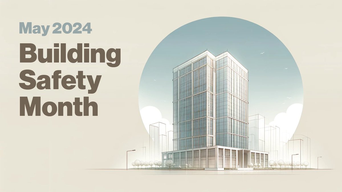 May 2024 is Building Safety Month!  

Join us in recognizing the safety, health and sustainability of our city's buildings. Learn how building permits and inspections contribute to a safer Toronto.  

Learn more: Toronto.ca/BuildSafeTO 

#BuildingSafetyMonth #BuildSafeTO