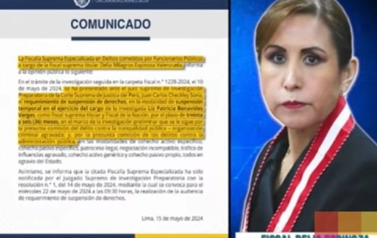 IDL MANDA Y P.J. EJECUTA? Esto hay que pararlo ! Estamos llegando al ' sicariato Judicial. IDL, diseña como impedir que Patricia Benavides, vuelva a la F.N, e inmediatamente, La Fiscalia se lo pide al P.J; peor aún, escogen al Juez que va a decidir, por que Recusan a Ckeclyn !!