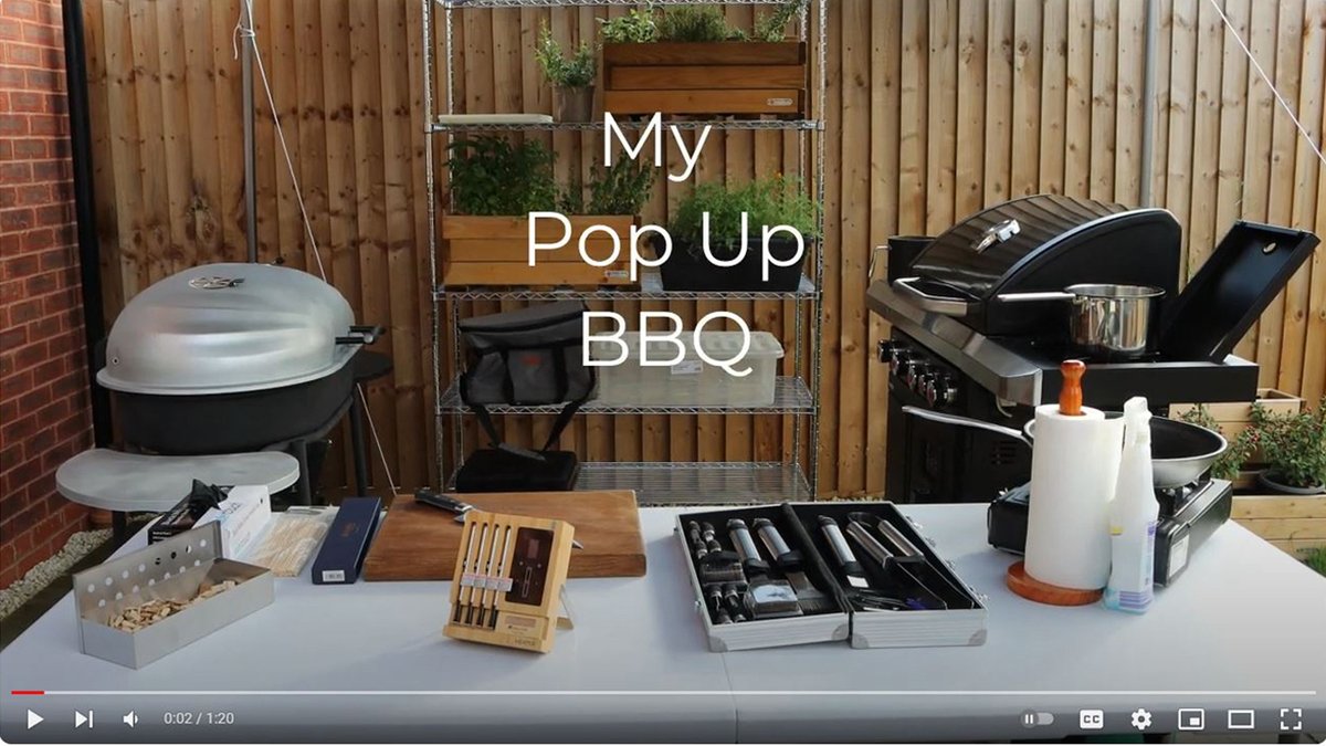 Here is a short video of my #popupbbq 2023 This year I have a new #Charbroil #bbq to add to my lineup #gas #charcoal youtu.be/2jD7Ge1Fbgc?si…