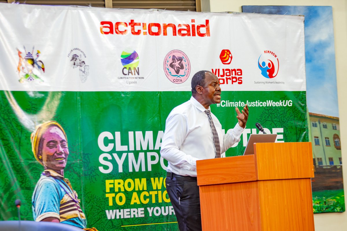 According to the IPCC, climate change refers to identifiable variations in weather,such as those determined using statistical tests (not dogma), that persist for an extended period, such as decades, and impact the ecosystem. Prof. Julius Kizza #ClimateJusticeWeekUg #FixTheFinance