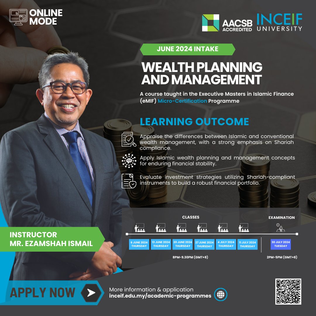 INCEIF's tweet image. #INCEIFuniversity #studyatINCEIF #MicroCertification #IslamicFinance