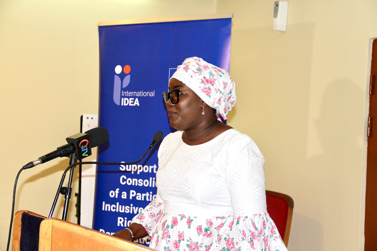 🧵1) Following the training on preventing sexual harassment in the media earlier this week, @Int_IDEA in partnership with @gmpressunion with support from @EUinTheGambia is conducting a training for Media Managers and Editors on gender equality and inclusion. #EUCODE