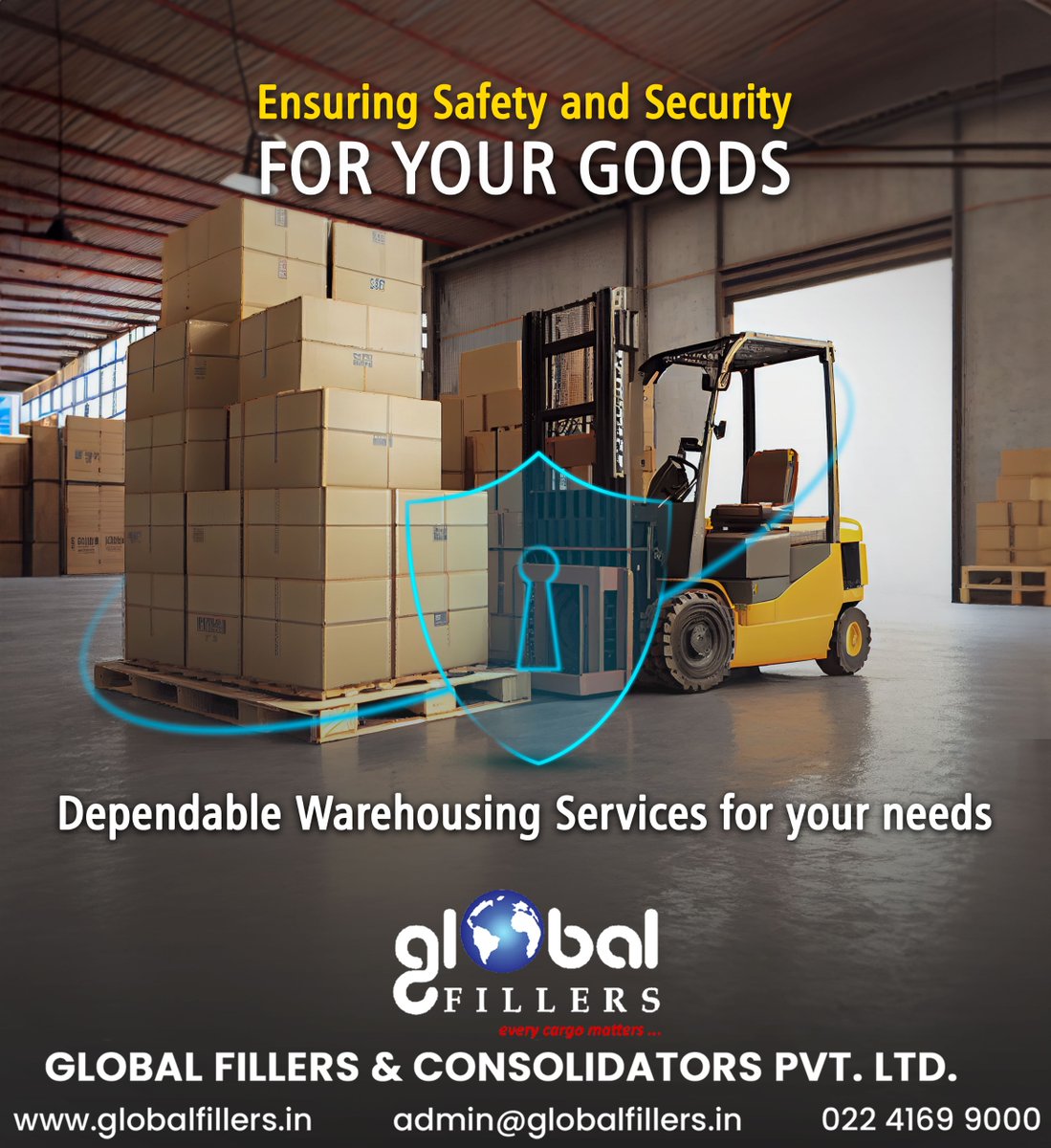 Choose Global Fillers for trustworthy warehousing solutions that prioritize the safety and security of your goods. Depend on us to meet your needs with reliability.

#globalfillers #globalfillersindia #india #indian #supplychain #logistics #logisticsindia #warehousing