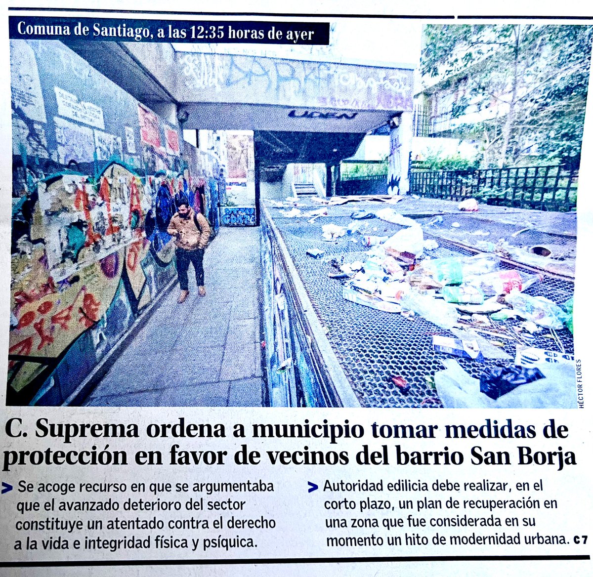 #ULTIMAHORA La Corte Suprema, Obliga a Irací Hassler a poner orden en el Barrio San Borja... EL DESORDEN, INMUNDUCIA Y EL DESPELOTE DE LOS VENDEDORES AMBULANTES ES TOTAL, PERO SEGÚN ELLA LO HACE LA RAJA🌳(Orsini,Influenza, Viña, Mañalich, Desbordes, Gnecco,Contraloría,La Florida)