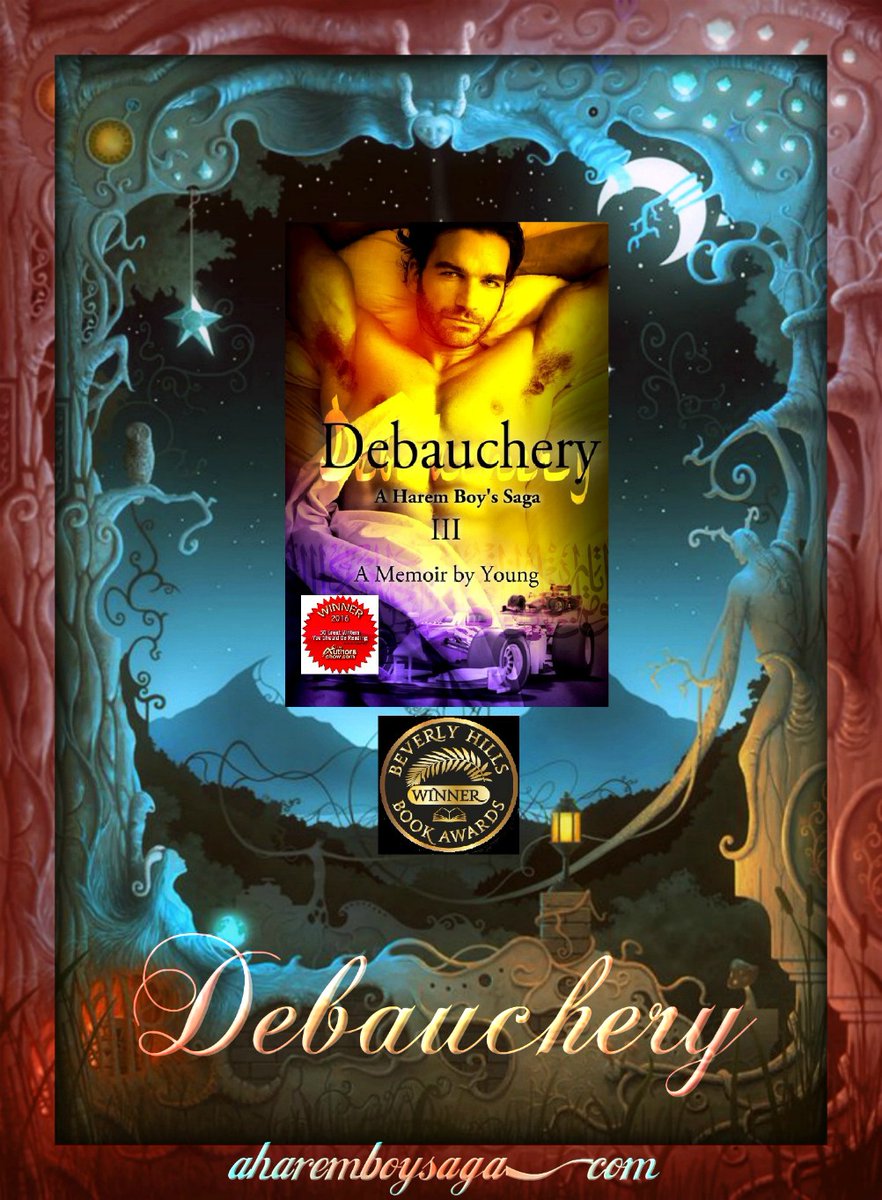 Magick is the art of causing change in accordance with the will.
DEBAUCHERY getBook.at/DEBAUCHERY is the 3rd book to a sensually captivating memoir about a young man coming of age in a secret society & a male harem.
#AuthorUproar
#BookBoost