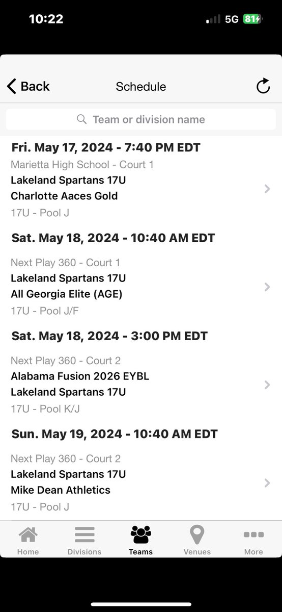 My @LakelandSpartan guys are ready to compete at the @OntheRadarHoops in Atlanta! Love the competition. Looking forward to a great weekend. Few players to keep an eye on: ‘27 G @MilesMorrell0 ‘25 G @zaewitdashifts_ ‘25 G @Adyncorbin_1 ‘26 F @MJMcCalla23