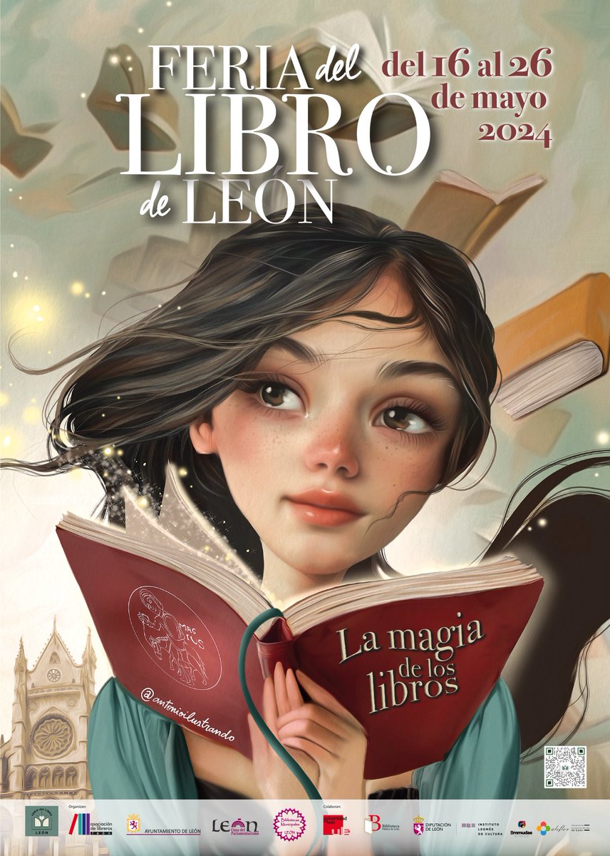 📚¡Hoy da comienzo la 46ª 𝐅𝐄𝐑𝐈𝐀 𝐃𝐄𝐋 𝐋𝐈𝐁𝐑𝐎 𝐃𝐄 𝐋𝐄𝐎́𝐍 𝟐𝟎𝟐𝟒!📖 @ferialibro_leon ✨¡𝗗𝗶𝘀𝗽𝗼𝗻𝗶𝗯𝗹𝗲𝘀 𝘁𝗼𝗱𝗮𝘀 𝗻𝘂𝗲𝘀𝘁𝗿𝗮𝘀 𝗻𝗼𝘃𝗲𝗱𝗮𝗱𝗲𝘀!✨ Más información en: x.com/ferialibro_leon #FeriaDelLibro #FeriaLibroLeón24 #libros #León
