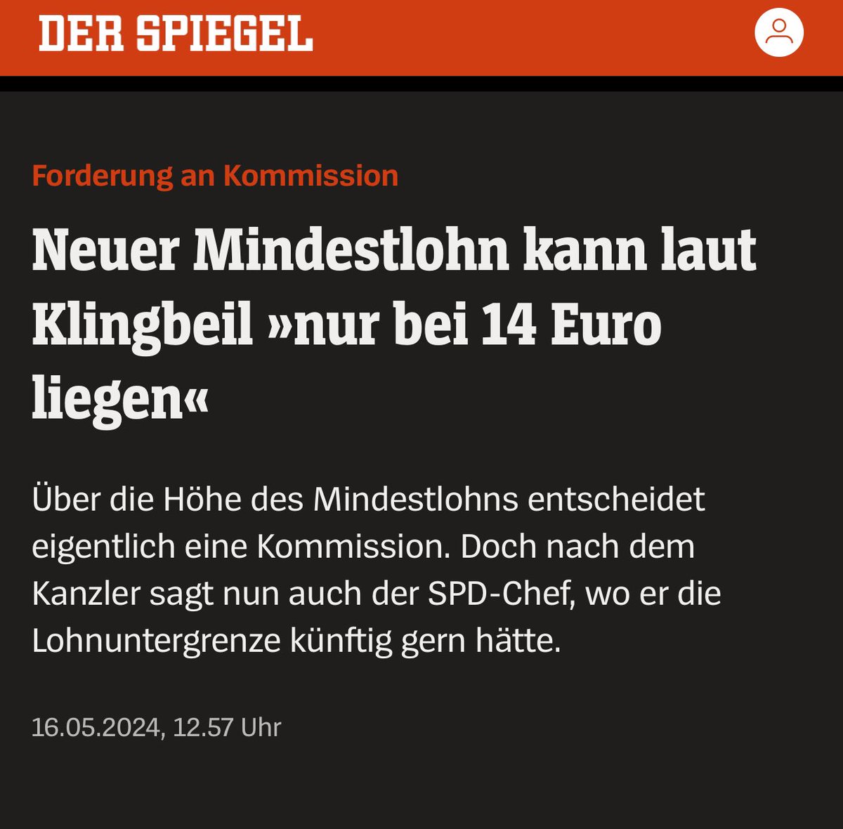 Erinnerungslücken? Kürzlich beantragte das @Buendnis_SahraW im Bundestag den Mindestlohn auf 14 Euro (gemäß EU Mindestlohn-Richtlinie) zu erhöhen (wie damals bei Erhöhung auf 12 €). Abgelehnt hat das die ganz große Koalition der Lohndrücker aus CDU, AfD, Grüne, FDP und SPD.