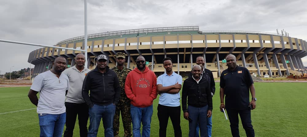 The URU Local Organizing Committee was at Mandela National Stadium today, great engagement MNS Management represented by the MD, Jamil Ssewanyana & contractor - UPDF Engineering & Construction Brigade repped by Eng. Afande Kiddemuka. They team commended URU for great