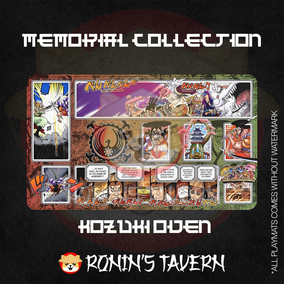 New design just dropped!
It's Kozuki Oden! (my favorite of the three)
Likes and retweets really appreciated, spent a lot of hard work making it look good :)
Next up should be the rest of the EB01 leaders.
#OPTCG #ONEPIECE #EB01