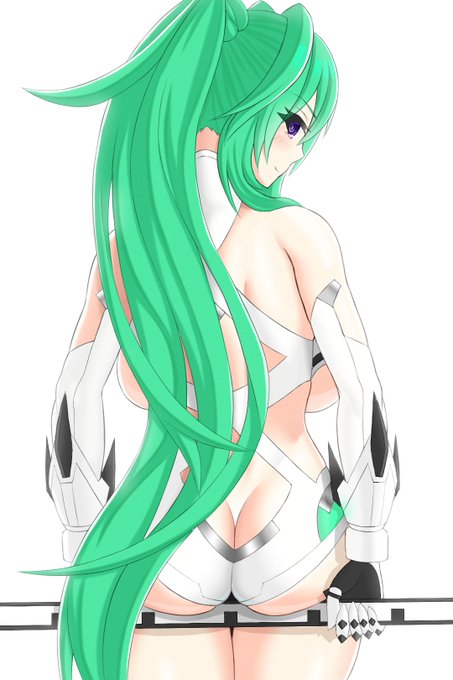 グリーンハート様のおしり 