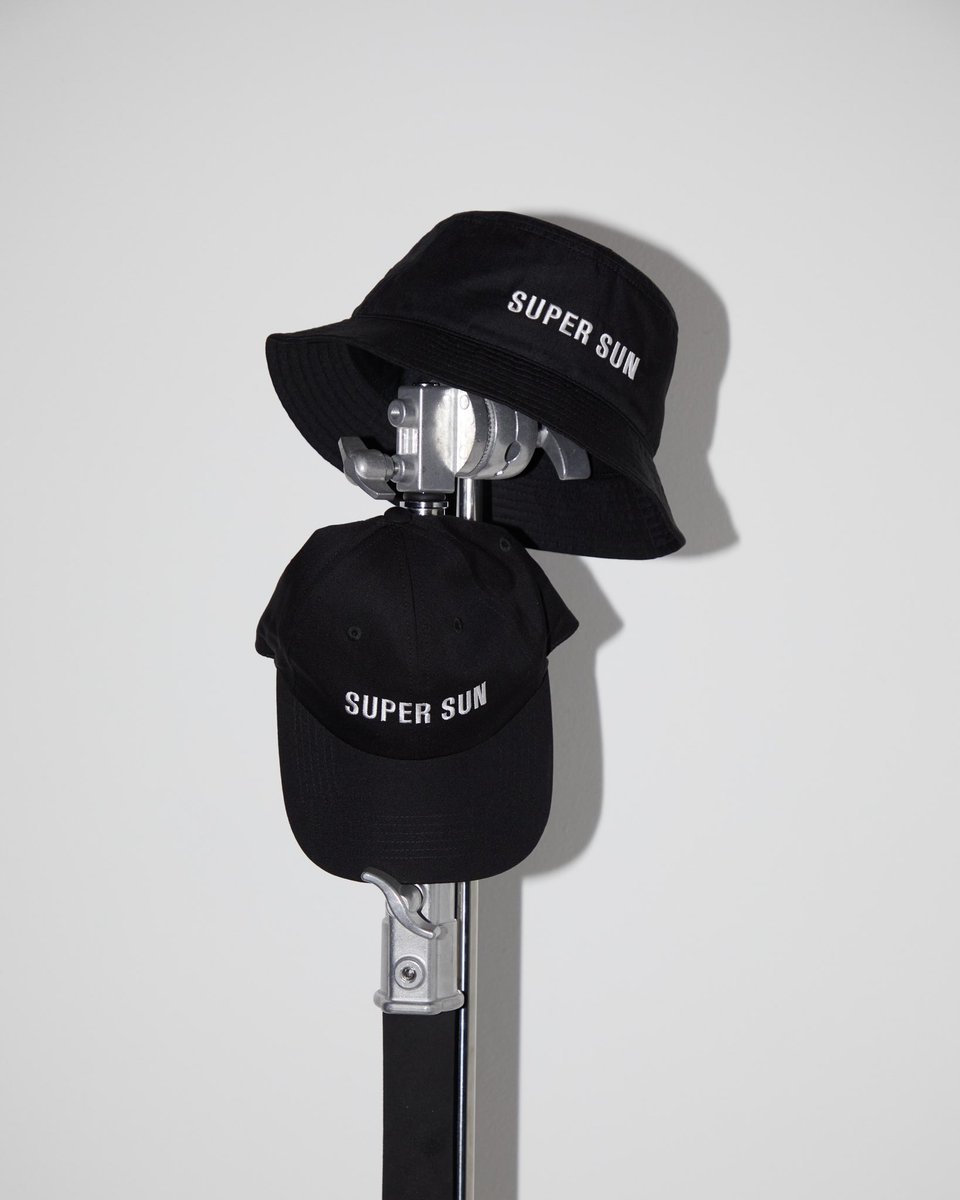 Shield yourself from every weather in style with SUPER SUN BUCKET HAT and SUPER SUN CAP. Whichever you prefer, we've got you covered. Explore more at supersunstore.com #SuperSun #SSEVERYDAYEVERYWEAR