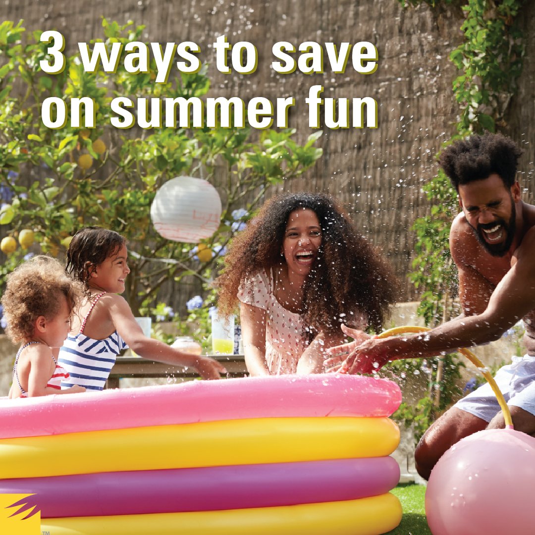 Finding ways to help save money on summer fun can be easier than you think! See 3 easy ways to get started. #SummerSavings #vacation bit.ly/3Qp9BON