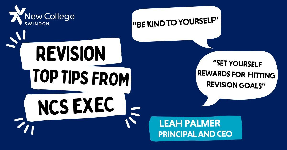 This #MentalHealthAwarenessWeek we are also focusing on how to support your mental health during exam season. We asked our NCS Exec team to share their top tips when revising. Take a look at our Principal and CEO Leah Palmer's top tips here: buff.ly/3JYpQ3H