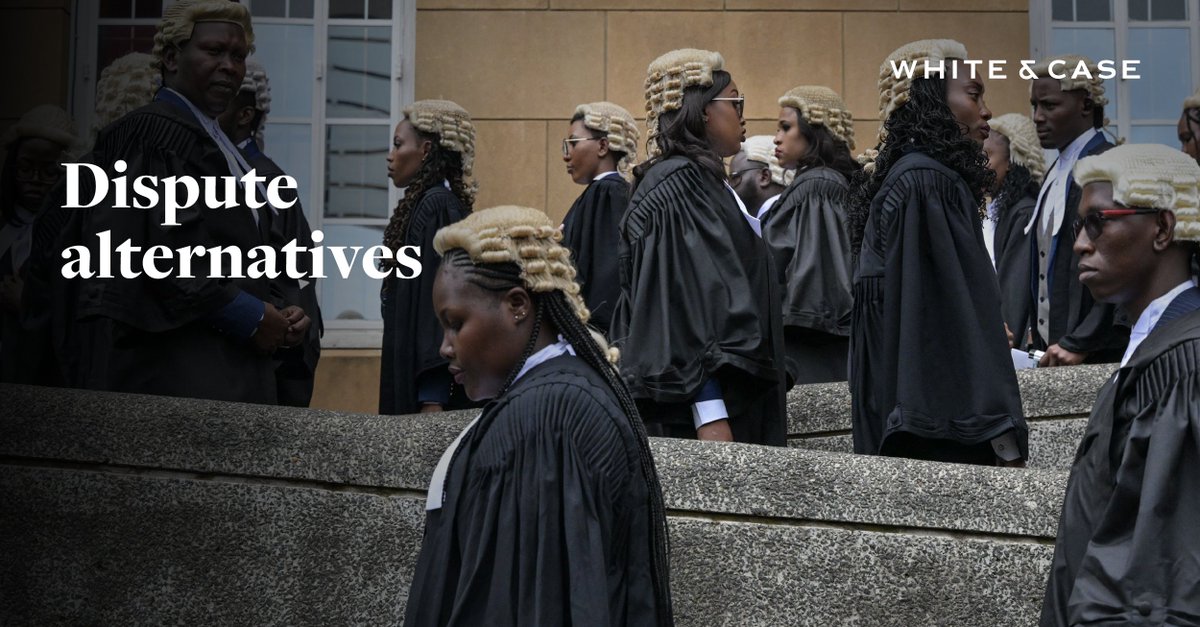 White & Case joined forces with the Nairobi Centre for International Arbitration and the International Senior Lawyers Project to deliver training programs aimed at enhancing dispute resolution capabilities in Kenya. whcs.law/49fWRTs #WCGlobalCitizenship #probono