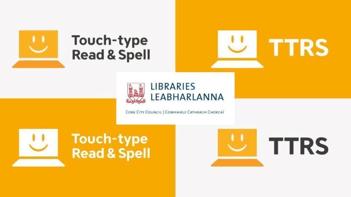 Cork City Libraries now has a limited number of TTRS (Touch, Type, Read & Spell) licenses for schools and individual learners. Contact your nearest branch of Cork City Libraries for details: ℹ️ buff.ly/3qNhOVp