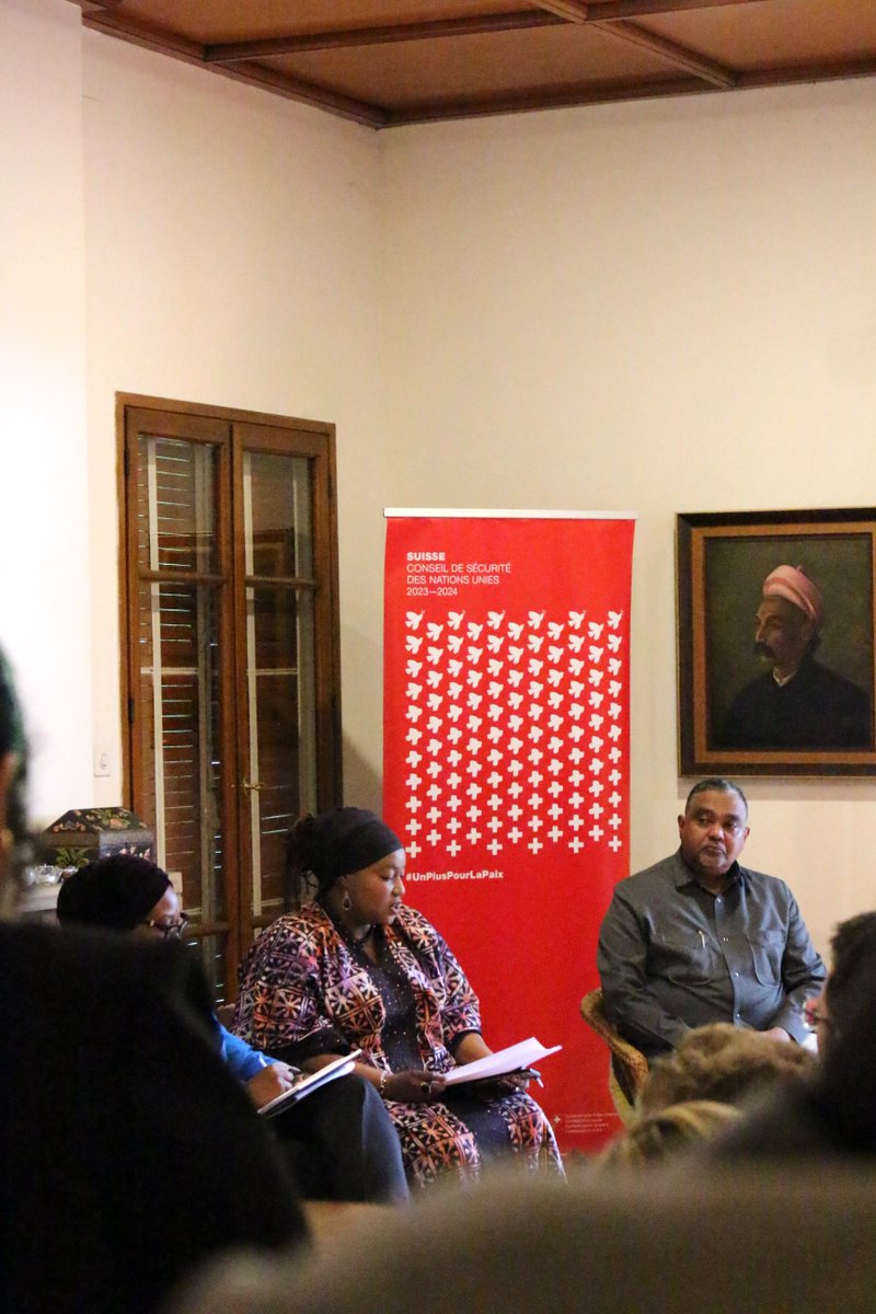 Safe access to quality education in times of conflict, focus of this year's Protection of Civilians #PoC Event 📍 🇨🇭 Embassy - a prelude to #PoCWeek2024 👇 🙏to co-host @ICRC_AfricUnion & our high-level panelists @AUC_PAPS #GenevaConventions @EiEGenevaHub
