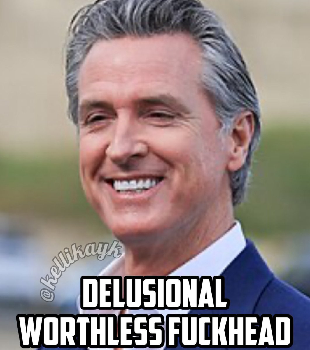 Gavin Newsom said California is the “national model” on fighting homelessness 🤔 Who thinks Gavin is a delusional worthless fuckhead? 🤣🙋‍♀️