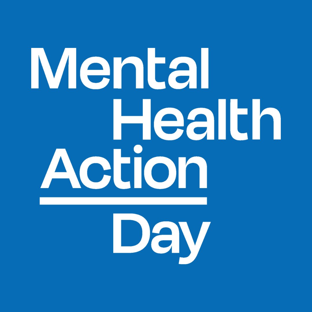 Today, we join millions around the country in recognizing Mental Health Action Day! Let's break the stigma, spark conversations, and take action to prioritize mental health and well-being for ourselves and our communities. #MentalHealthActionDay #MentalHealthMatters