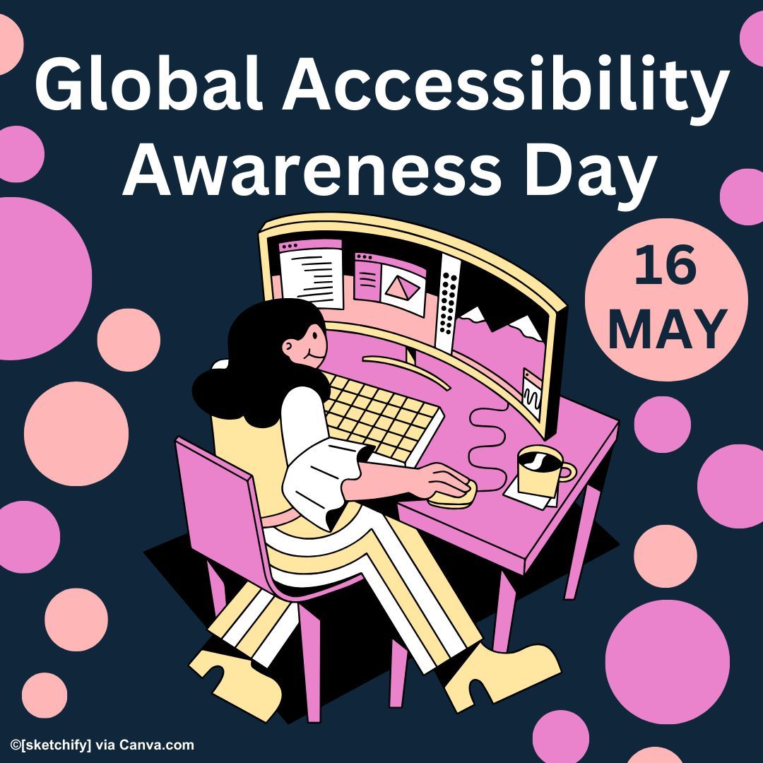 Today is Global Accessibility Awareness Day. You can find out more about the Nottingham Accessibility Practices at this link: blogs.nottingham.ac.uk/learningtechno… #WeAreUoN #GAAD #GlobalAccessibilityAwarenessDay