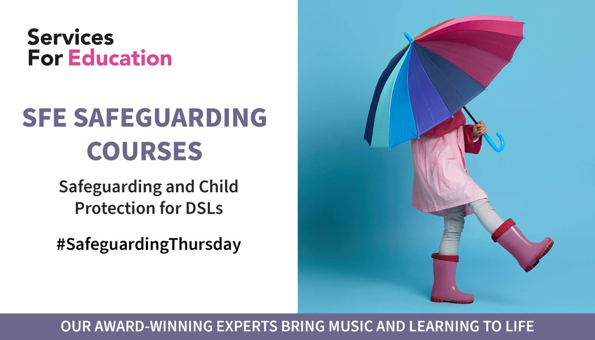 Our #Safeguarding and #ChildProtection for DSLs course will equip staff with the necessary knowledge, understanding and practical strategies to undertake the responsibilities of the DSL, or Deputy Designated Safeguarding Lead (DDSL), role 👉 tinyurl.com/y5kyz7wn