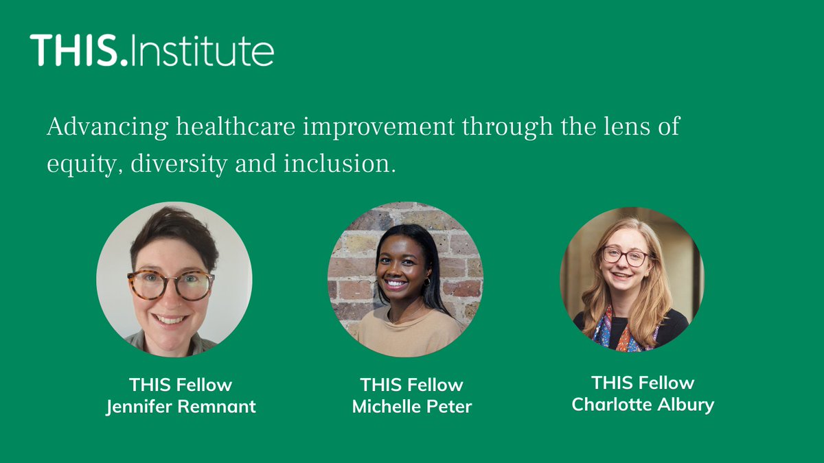 How do we place a greater focus on equity in improvement research? Our new #THISFellows cohort bring new perspectives & expertise to projects addressing different aspects of equity, diversity & inclusivity in healthcare improvement research. Read the story hubs.ly/Q02xncP_0