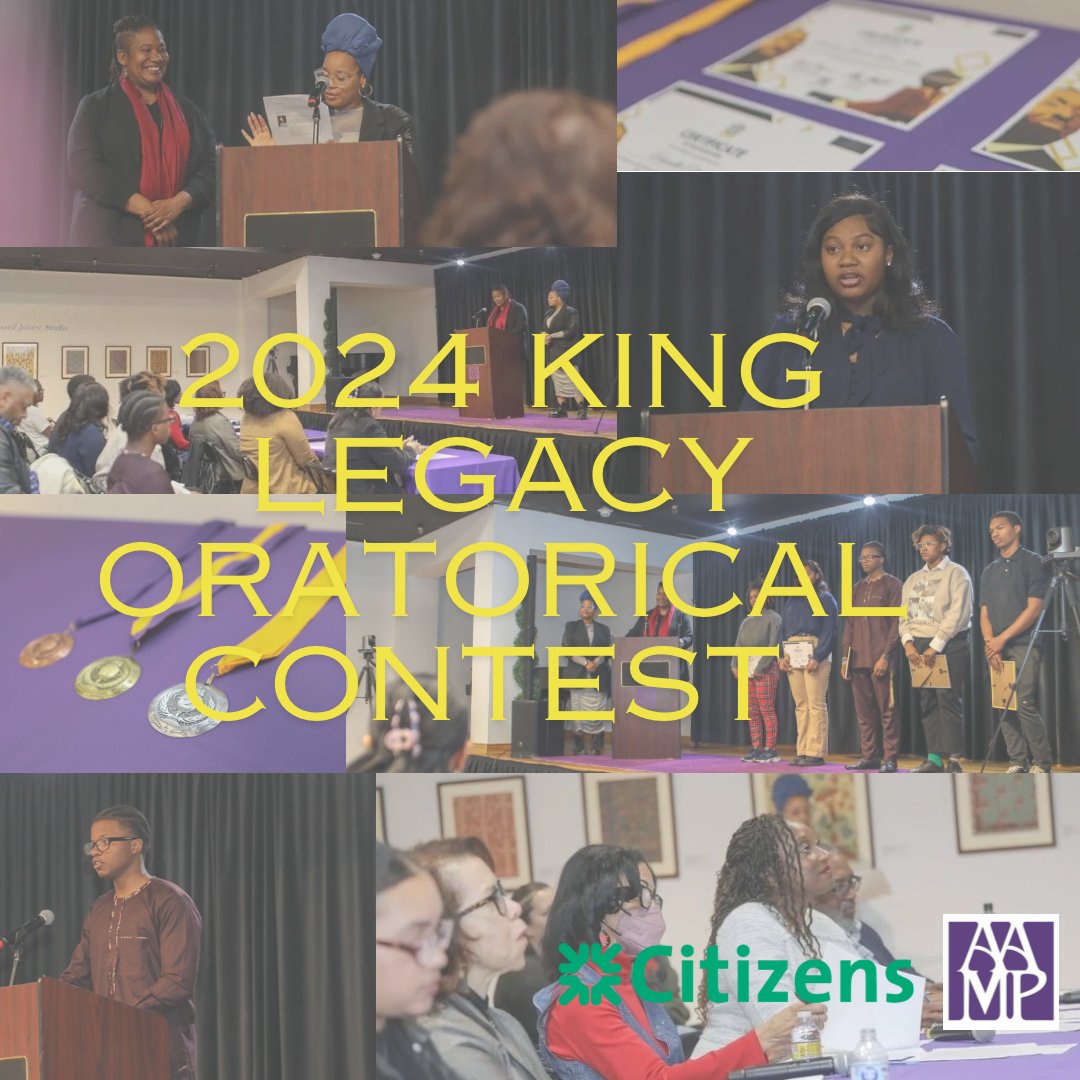 A huge thank you to all who made our inaugural Kings Legacy Oratorical Contest possible, and special thanks to @Citizensbank for their unwavering support. Visit our website or YouTube channel to watch the inspiring speeches by this year's young scholars.