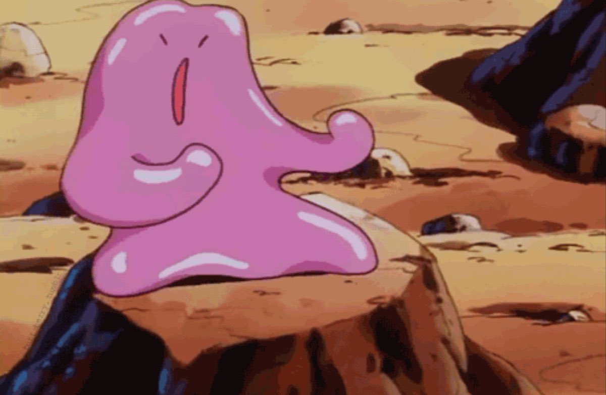 ditto is ready to fight
