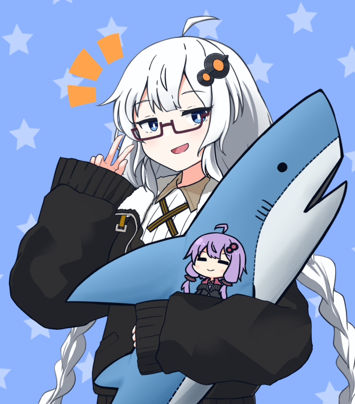 紲星あかり ,結月ゆかり 「木屑式 紲星あかりちゃん 公開中です! 」|木屑@デザフェスvol.57【両日 G-141】東京ビッグサイト南ホール 5/20-21のイラスト