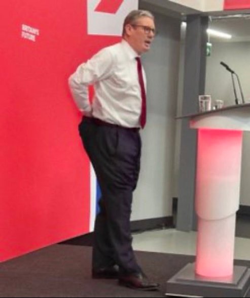 Keir Starmer pulling yet another set of new pledges out of his ass