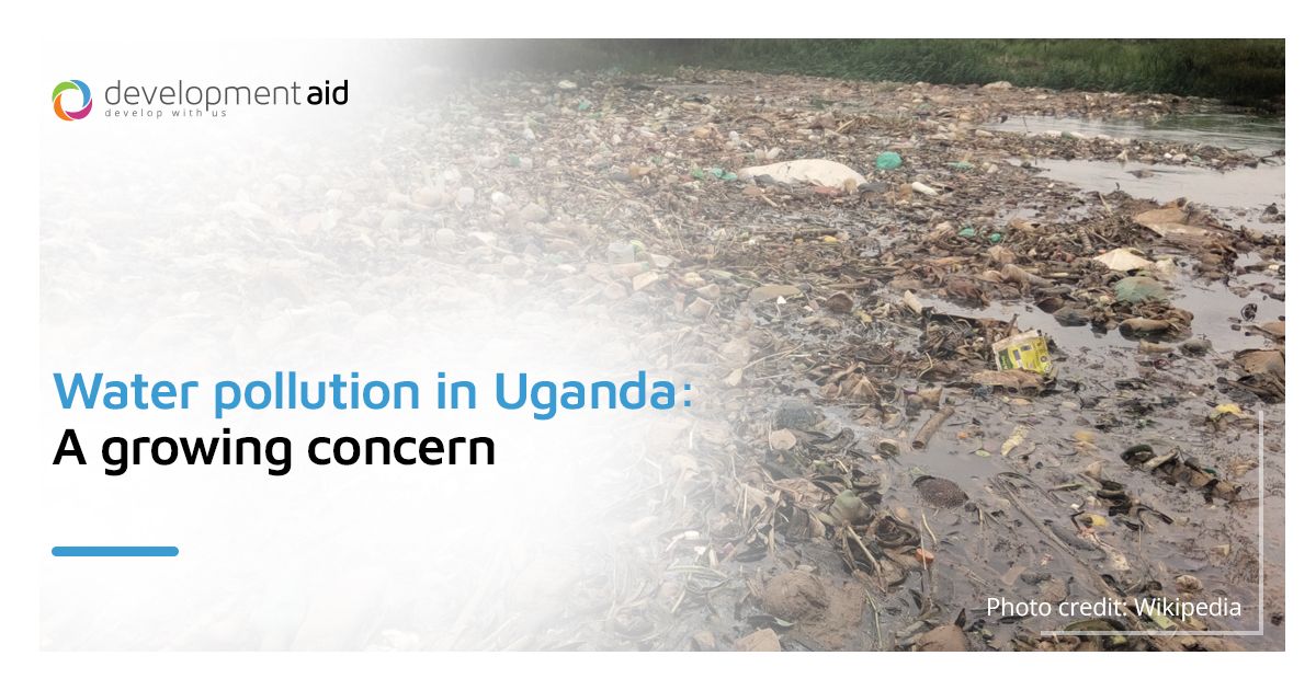 Water pollution in Uganda is becoming a significant concern as industrial waste, sewage, and chemicals continue to contaminate the country's lakes and rivers. developmentaid.org/link/TC214 

#Ugandawaterpollution #water&sanitation #waterpollution #watercrisis #watertreatment
