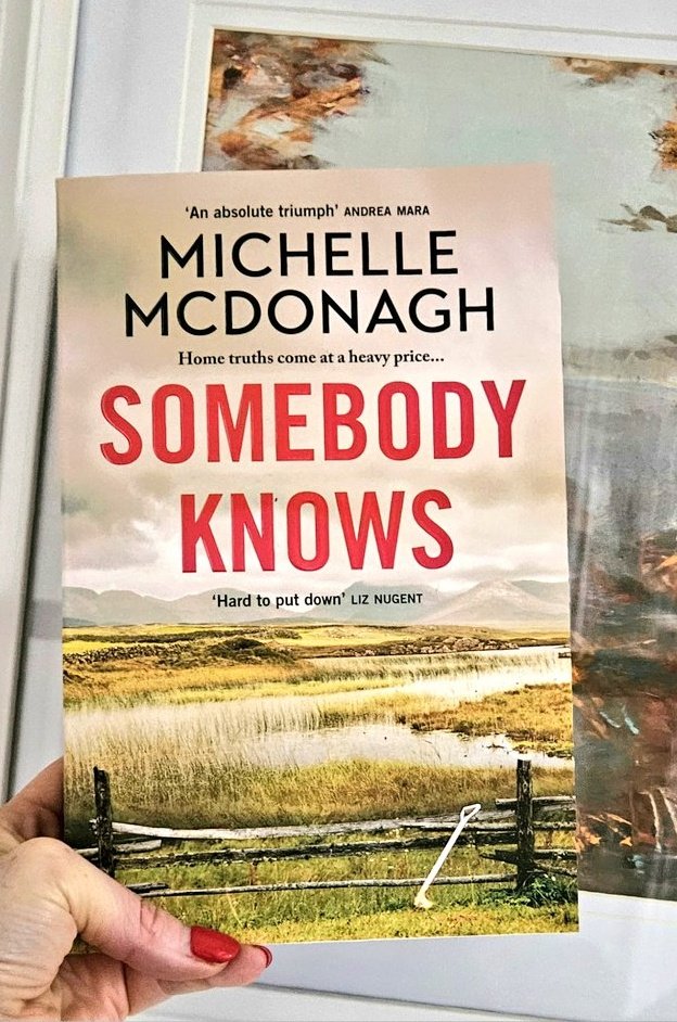Spotted in @easons #Cork 👀 A lovely surprise to see a quote from my review in the PB edt of @michellemcd fab debut There's Something I Have to Tell You Michelle's second novel #SomebodyKnows publishes May 23rd w/ @HachetteIre and is sure to be another page-turner 📖