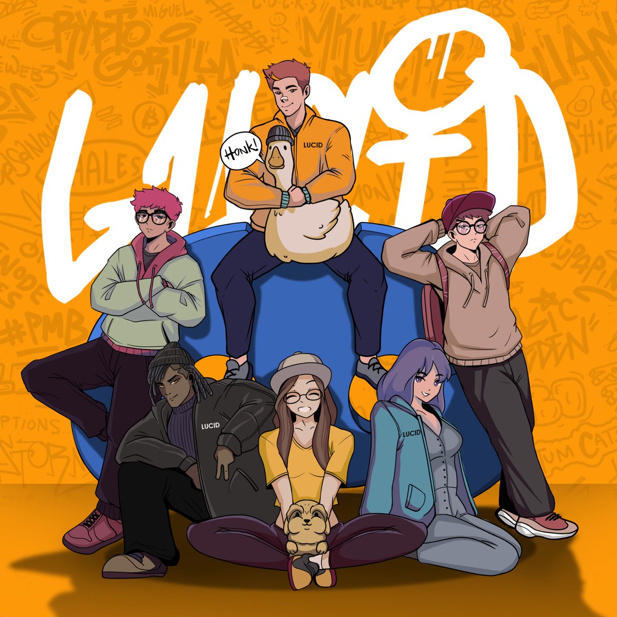 Let's start keeping up with fashion👀<a href="/lucidbtc/">Lucid</a>

LUCID IS A LIFESTYLE   
What do you notice…   
Via lucidwear.io 

6007 Ordinals, 607 Traits.🔶
#WeAreLucid