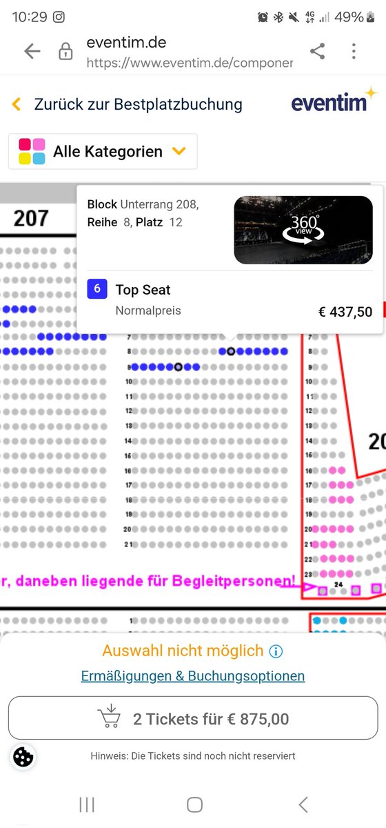 @ eventimDE this price is a scam btw how can you ask so much for a simple seat 😭😭