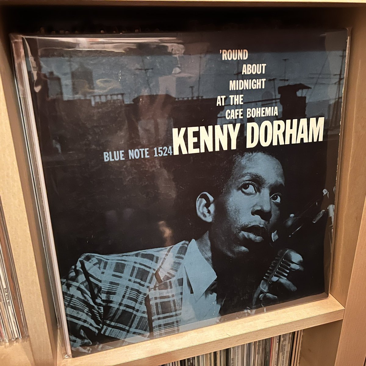 #NowPlaying #jazz KENNY DORHAM ROUND ABOUT MIDNIGHT AT THE CAFE BOHEMIA ケニードーハム名盤◎