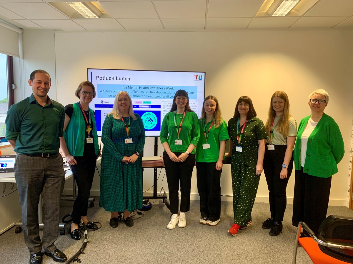 This week is Mental Health Awareness Week. At the TU, We celebrated Mental Health Awareness Week together by hosting a face to face whole team day so we could connect and chat about the things that matter to us most!
#NHSTU #EmpowerFromWithin #MHAW2024
bit.ly/3yiTCxI