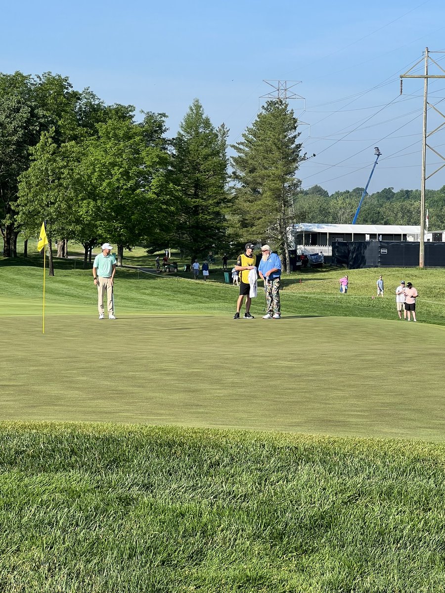 Good morning from @ValhallaGolf! The @PGAChampionship has begun. Can @PGA_JohnDaly make one more magical run?!?