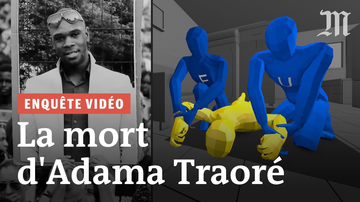 Affaire Adama #Traoré | La cour d’appel de Paris vient de se prononcer pour l’abandon des poursuites contre les gendarmes qui ont interpellé le jeune homme en 2016, mort après son arrestation Revoyez l'enquête vidéo @lemondefr x @ForensicArchi 👇 lemonde.fr/videos/video/2…