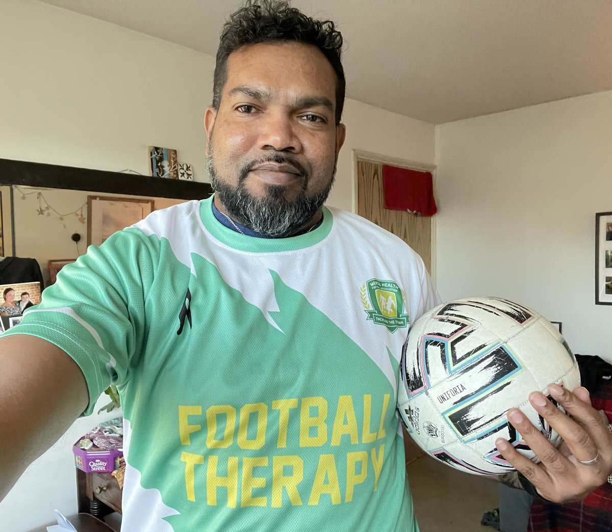 It is Mental Health Awareness Week and the theme  this year is Moving more for our MH. I play football! Throughout my life football has helped me and many of my friends with our physical, mental and emotional well-being @MaudsleyNHS @MindandBody_KHP #MindBodySpirit #staffsupport