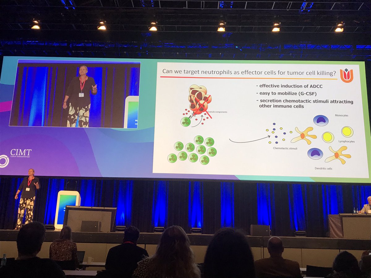 #CIMT2024 session in Advancing antibodies: Pushing forward technology for #cancer #immunotherapy via BiSpecific Abs (<a href="/dimitrisskokos/">dimitris skokos</a> <a href="/Regeneron/">Regeneron</a>) Hexamerization-enhanced Abs (@estherbreij <a href="/Genmab/">Genmab</a> <a href="/BioNTech_Group/">BioNTech SE</a>) and BiSpec Abs targeting neutrophils <a href="/marjoleinvanegm/">marjolein van egmond</a> <a href="/amsterdamumc/">Amsterdam UMC</a>